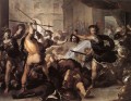 Perseo luchando contra Fineo y sus compañeros Barroco Luca Giordano